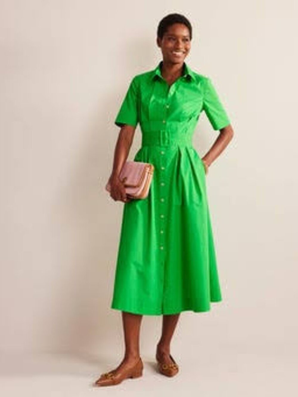 BODEN Pippa Midi Shirt Dress